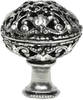 Juliane Grace large knob full round with 13 Swarovski Clear Crystals in Chalice. 143-9C