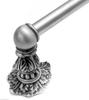 Acanthus 32'' cc towel bar Renaissance style with 5/8'' smooth center 1640-11