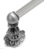 Acanthus 32'' cc towel bar Renaissance style with 5/8'' reeded center 1640R-11