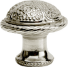 Millennium large knob with rope border 327-24