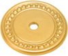 Cricket Cage medium round back plate in Gilded Mercury. 688-8