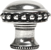 Classic/Beaded Classic large round knob w/ beaded rim 708B-9