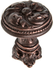 Acanthus & beaded knob with column base Rosette style 852-22