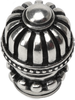 Cricket Cage medium round knob with beaded base in Chalice. 969-9