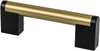 Studio Remix 96mm CC Modern Brushed Gold and Matte Black Pull 2181-9MDB55-P