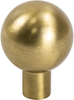 Berenson Knobs Modern Brushed Gold Ball Knob 3028-1MDB-P