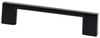 Transitional Advantage Four 96mm CC Matte Black Rectangle Pull 9049-4055-P
