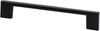 Transitional Advantage Four 128mm CC Matte Black Rectangle Pull 9053-4055-P