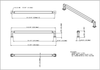 Nash 224 mm cc Bar Pull 229-224PC