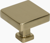 Nash 1-3/8'' diam Square Knob 229SBZ