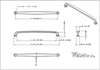 Weser 12'' cc Bar Pull 410-12MB