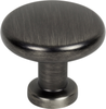 Weser 1-3/8'' diam Mushroom Knob 410BNBDL