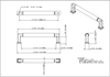 Ogden 128 mm cc Bar Pull 929-128SBZ
