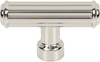 Pemberton T-Knob 2 1/4'' Polished Nickel TK3401PN