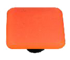 Opaline Collection Orange Knob