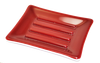 Solids Collection Red Soap Dish