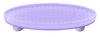 Bubbles Lavender Oval Pull