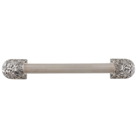 Acanthus Appliance Pull Bar, 16 Inch Drill Center, Antique Pewter