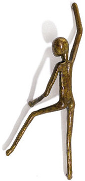 Manhandles Cabinet Pull 9'' head to toe MH111-00 in Antique