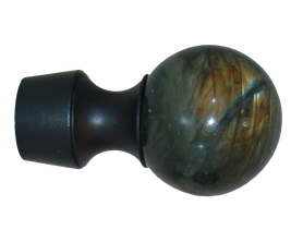 Myterra Gemstone Labradorite Bolt Hook