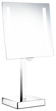 Outline Led Lighted 5x's Make-up Mirror In Polished Chrome FK473E  in Polished Chrome