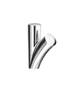 Life Single Hook sold As Pair In Polished Chrome GK100  in Polished Chrome