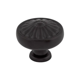 Normandy Flower Knob 1 1/4'' M602 Patina Black