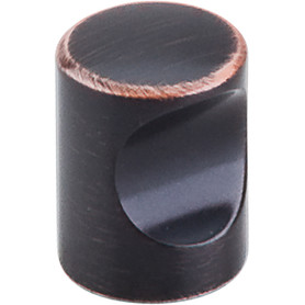 Nouveau Indent Knob 3/4'' M1860  in Tuscan Bronze