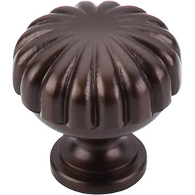 Oil Rubbed Melon Knob 1 1/4'' M756  in Oil Rubbed Bronze