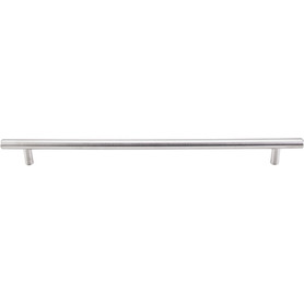 Stainless Solid Bar Pull 11 11/32'' cc 7  in Brushed Stainless Steel