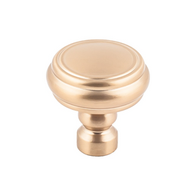 Brixton Rimmed Knob 1 1/4 Inch in Honey Bronze TK880HB