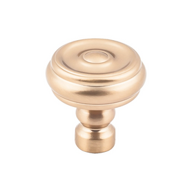Brixton Button Knob 1 1/4 Inch in Honey Bronze TK882HB