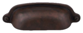 Cup Pull 2 9/16 Inch cc in Patina Rouge M1210