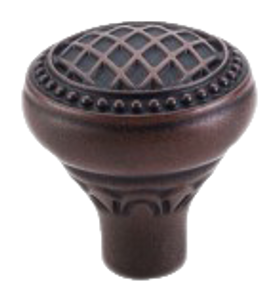 Trevi Round Knob 1 5/16 Inch in Patina Rouge TK173PAR