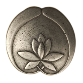 1 3/4'' Asian Lotus Flower Knob