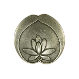 3'' Asian Lotus Flower Knob