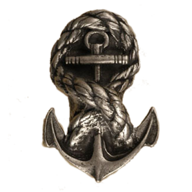 Anchor & Rope-Lg Knob