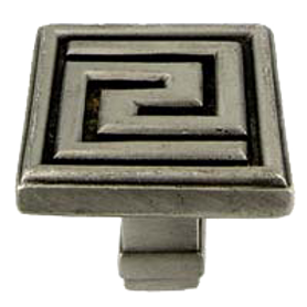 Olympia Greek Key Knob