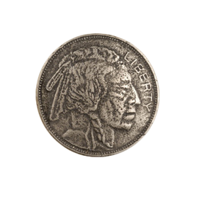 Indian Head Nickel Knob
