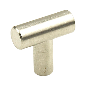 Stainless Steel T-Knob, 1-3/8-Inch Diameter, Brushed