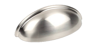 Builder's Choice 3'' c.c. Cup Pull Satin Nickel 03652-15 in Satin Nickel