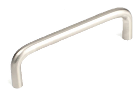 Builder's Choice 96mm c.c. Satin Nickel D-Pull 06302-15 in Satin Nickel