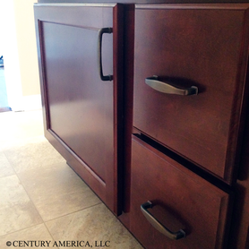 Builder's Choice 3-3/4'' c.c. Pull Oil Rubbed Bronze 06453-OB in Oil Rubbed Bronze