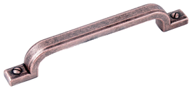 Raw Authentic 128mm cc Pull, Aged Matte Red Copper in Iron 20788-MAC in Iron