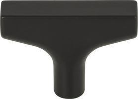 Grace Riverside T-Knob 2 Inch  TK1010BLK in Flat Black