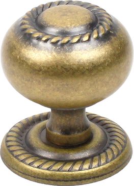 Saturn 1-1/4'' Diameter Knob with attached Backplate