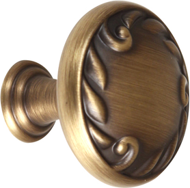 Ornate 1 1/2'' Knob A3650-38-AEM