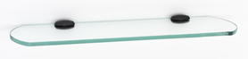 Royale Bath 18'' Glass Shelf w/Brackets A6650-18