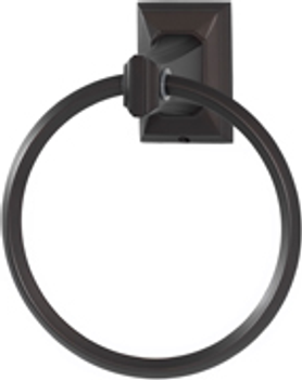 Geometric Bath Towel Ring A7940-CHBRZ