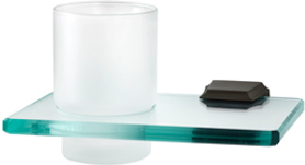 Geometric Bath Tumbler Holder A7970-CHBRZ